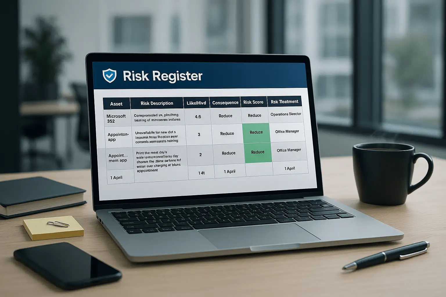 Build a Simple Risk Register in Just Five Steps